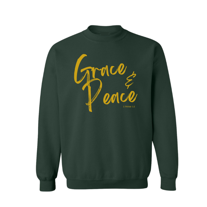 Grace & Peace Sweatshirt (Forest Green)