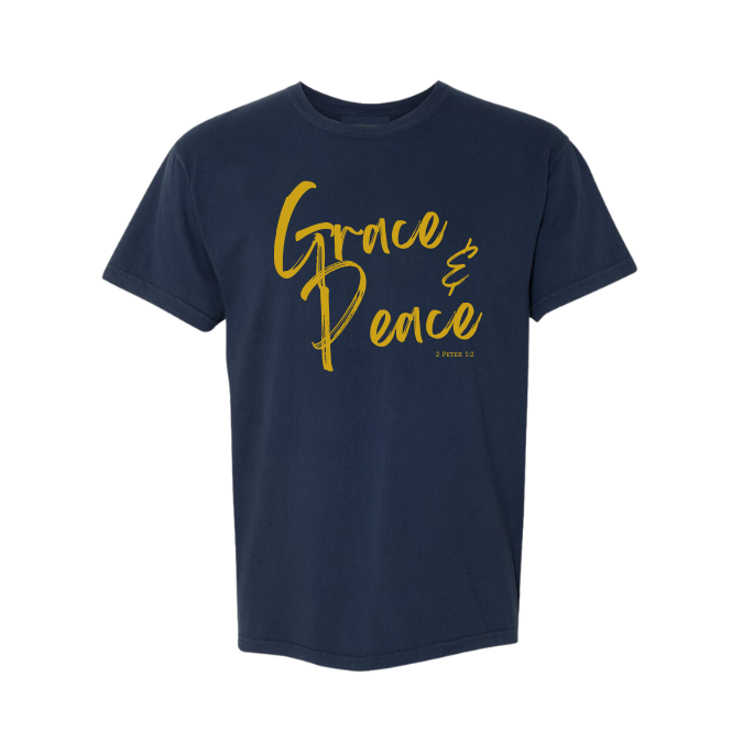 Grace & Peace Shirt (True Navy)